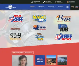 Gcmaz.com(Great Circle Media of Arizona) Screenshot