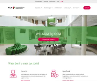 GCMbroek.nl(Welkom bij gezondheidscentra maarssenbroek) Screenshot
