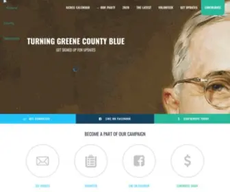 Gcmodems.org(The Greene County Democratic Party’s mission) Screenshot