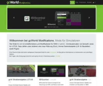 Gcmods.de(GcWorld Modifications) Screenshot