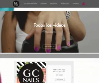 Gcnails.com.mx(GC NAILS) Screenshot