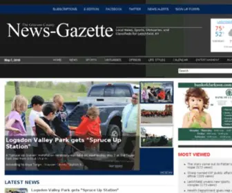 Gcnewsgazette.com(The Grayson Co) Screenshot