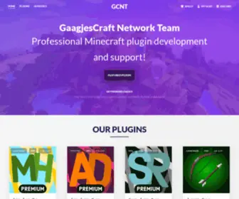 GCNT.net(Professional Minecraft plugin development and support) Screenshot