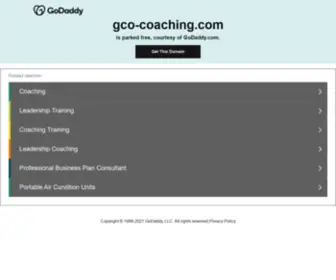 Gco-Coaching.com(Life and business coaching) Screenshot