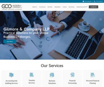 Gcollp.ca(Gilmore & Company) Screenshot