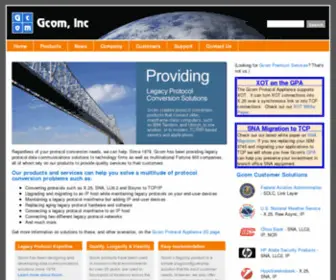 Gcom.com(Gcom, Inc) Screenshot