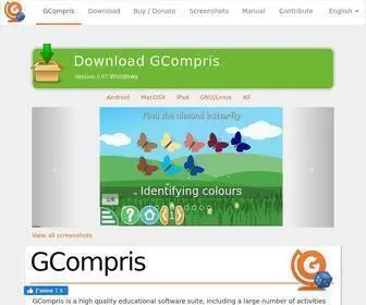 Gcompris.net(GCompris Educational Software) Screenshot