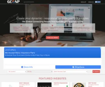 Gconp.com(Create Website) Screenshot