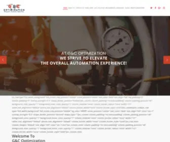 Gcoptimization.com(G&C Optimization) Screenshot