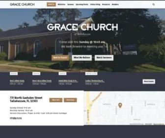 Gcot.org(Grace Church of Tallahassee) Screenshot
