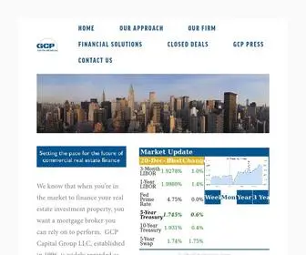 GCpcapitalgroup.com(GCP Capital Group) Screenshot