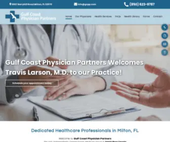 GCPP.com(Gulf Coast Physician Partners) Screenshot