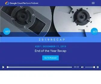 GCppodcast.com(Google Cloud Platform Podcast) Screenshot