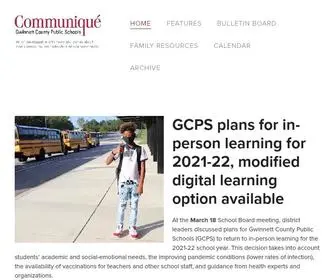 GCPS-Communique.com(Communique) Screenshot