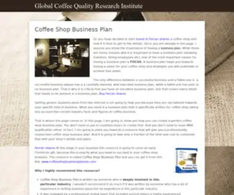 GCqri.org(Global Coffee Quality Research Institute) Screenshot