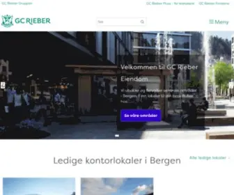 Gcrieber-Eiendom.no(GC Rieber Eiendom) Screenshot