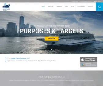 GCScrew-USA.com(Global Crew Services) Screenshot