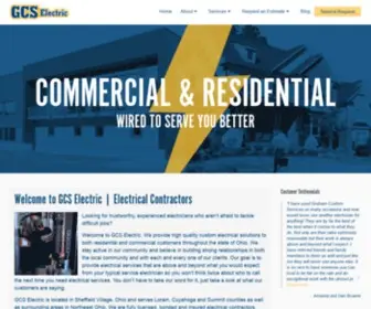 Gcselectric.com(GCS Electric) Screenshot