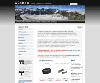 GCshop.eu(Geocaching, geocoin, eshop) Screenshot