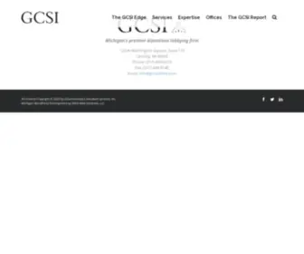 Gcsionline.com(GCSI Online) Screenshot