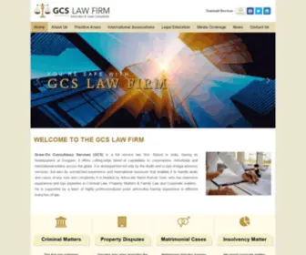 GCSL.in(GCS Law Firm) Screenshot