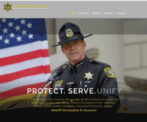 Gcsomichigan.com(Office of Sheriff) Screenshot
