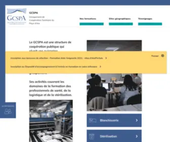 GCspa.fr(Groupement) Screenshot