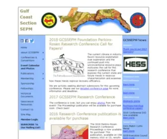 GCssepm.org(GCSSEPM Home) Screenshot