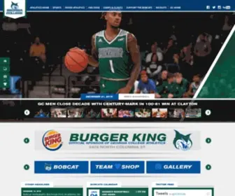 Gcsubobcats.com(Georgia College Athletics) Screenshot