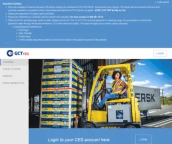 GCtces.com(GCT CES) Screenshot