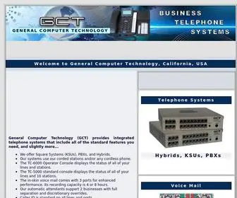 Gcte.com(GCT General Computer Technology) Screenshot