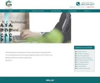 Gctech.com(General Computer Technologies a South Florida Professional IT Services Company) Screenshot