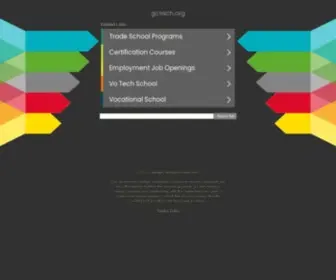 Gctech.org(Gordon Cooper technology) Screenshot
