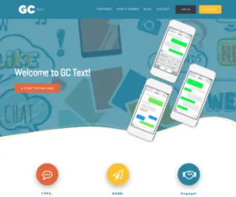 Gctext.com(Text Marketing) Screenshot