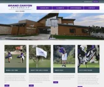 Gcugolf.com(Grand Canyon University Golf Course) Screenshot
