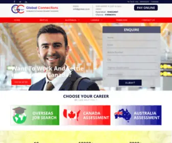 Gcvisas.co.in(GCVisas) Screenshot