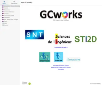 Gcworks.fr(Gcworks) Screenshot