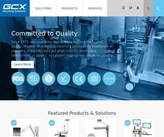 GCX.com(GCX Corporation) Screenshot