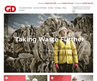 GD-Environmental.co.uk(Waste Management Service in South Wales) Screenshot