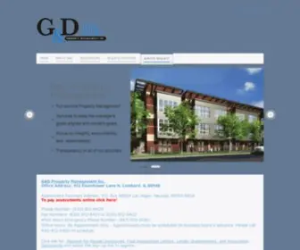 GD-PM.com(G&D Property Management Inc) Screenshot