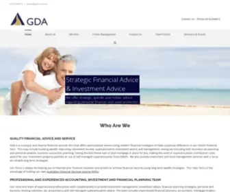 Gdagroup.com.au(Financial Planning) Screenshot