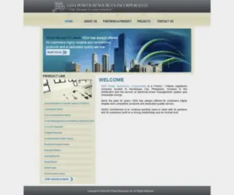 Gdapower.com.ph(GDA POWER RESOURCES) Screenshot