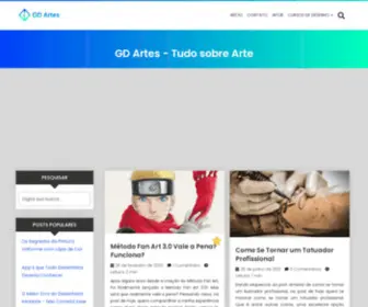 Gdartes.com.br(GD Artes) Screenshot