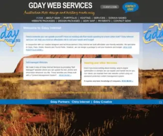 Gday.com.au(Gday Internet) Screenshot