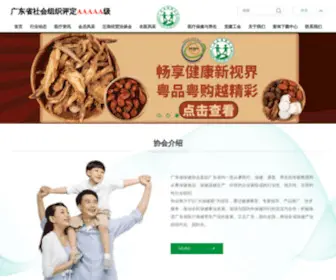GDBJ.org.cn(广东省保健协会) Screenshot