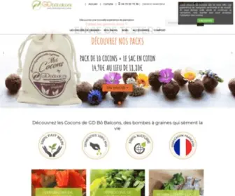 Gdbobalcons-Shop.com(Plantes Artificielles) Screenshot
