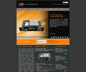 GDC-Tech.com(Digital cinema solution) Screenshot