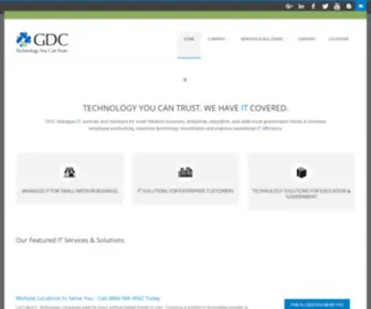 GDCLLC.net(Premier IT Service Provider) Screenshot