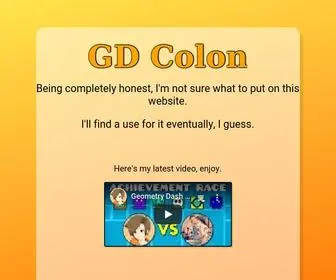 Gdcolon.com(GD Colon) Screenshot
