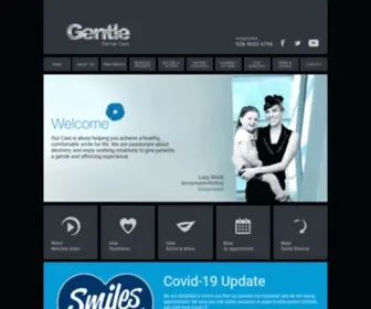 Gdconline.co.uk(Gentle Dental Care) Screenshot